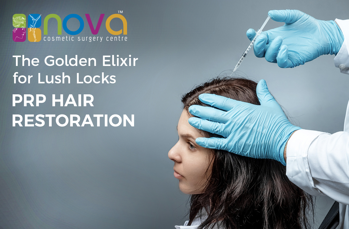 The Golden Elixir for Lush Locks: PRP Hair Restoration