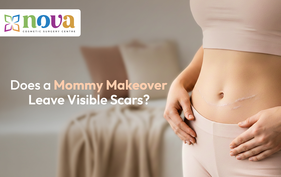 Does a Mommy Makeover Leave Visible Scars?