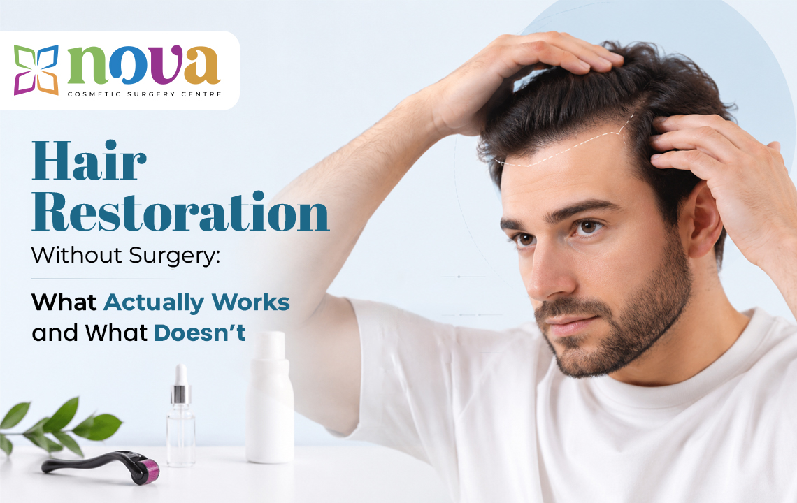 Hair Restoration Without Surgery: What Actually Works and What Doesn’t