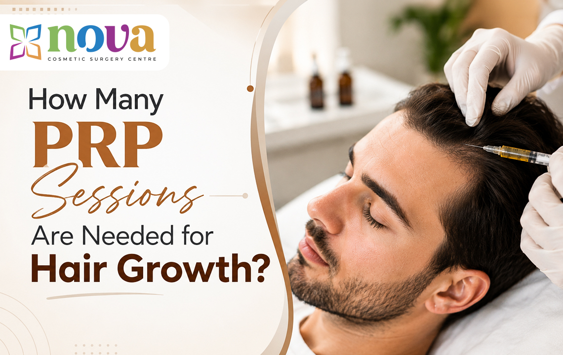 How Many PRP Sessions Are Needed for Hair Growth?