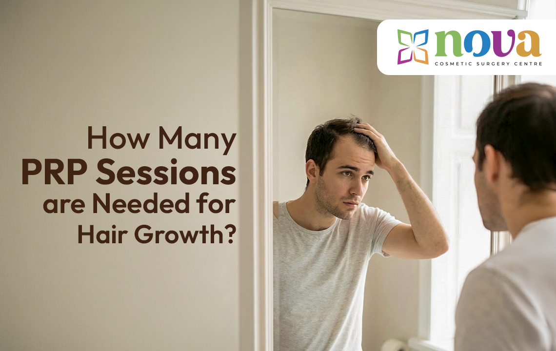 How Many PRP Sessions Are Needed for Hair Growth?
