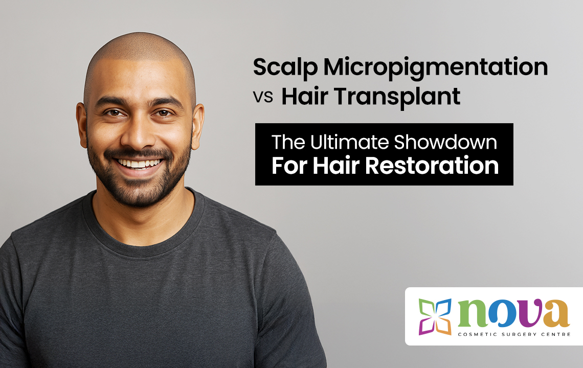 Scalp Micropigmentation vs Hair Transplant: The Ultimate Showdown for Hair Restoration
