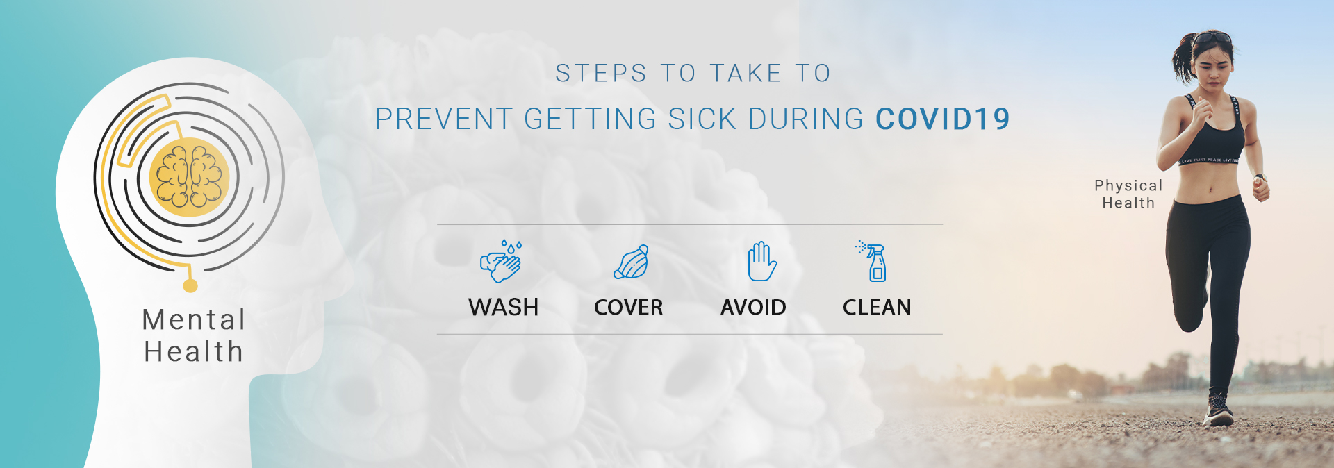 Steps to take to prevent getting sick during COVID19