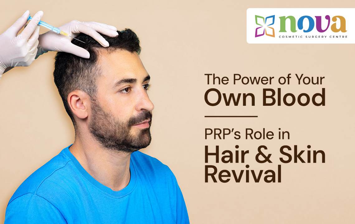 The Power of Your Own Blood: PRP’s Role in Hair & Skin Revival