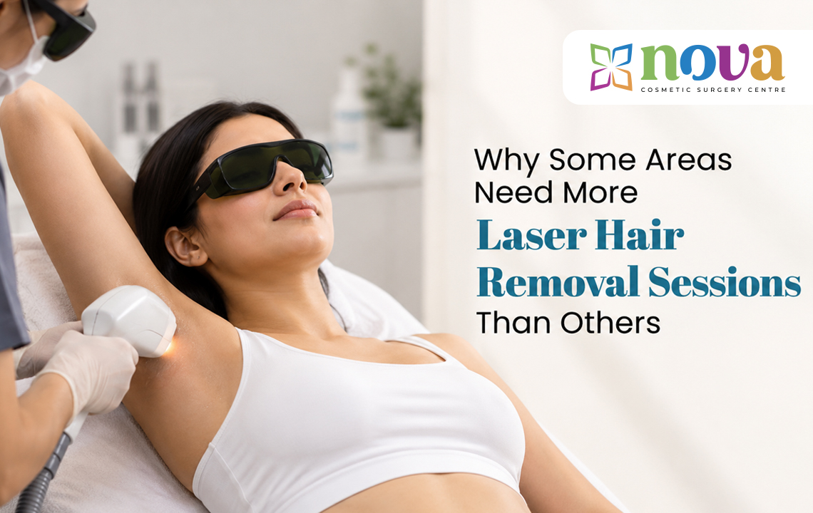 Why Some Areas Need More Laser Hair Removal Sessions Than Others